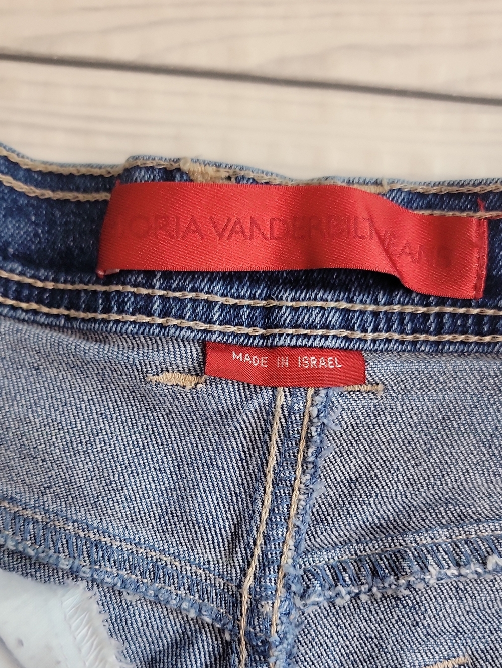 Gloria Vanderbilt Vintage Red Label Blue Denim Jeans Womens Size 14 Waist 31"X27 - Picture 9 of 13